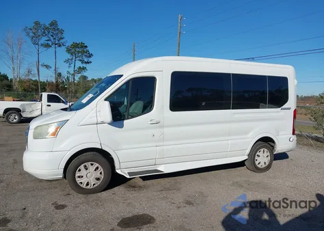 2015 Ford Transit-250 из США, поврежденный, VIN 1FTYR2CG6FKA39315